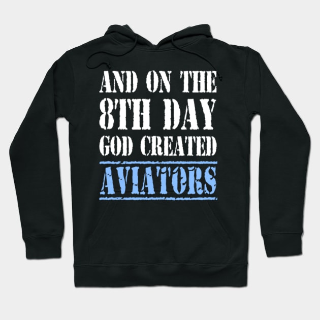 Unique Gifts For Aviator Hoodie by divawaddle